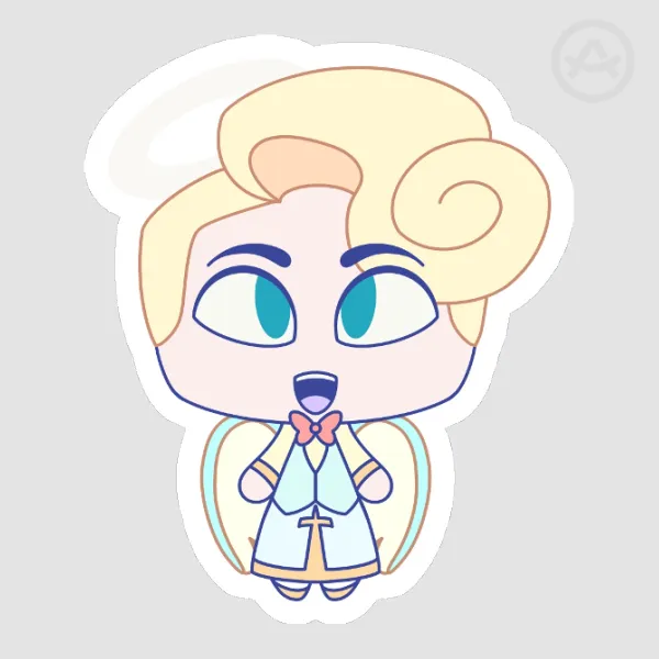 Saint Peter Chibi Sticker