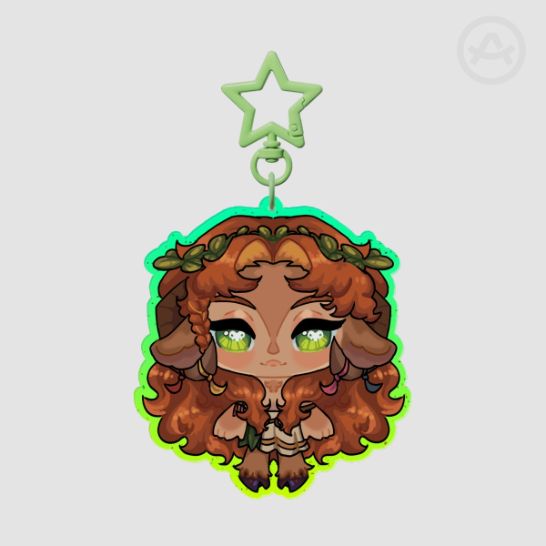 Champion of Pan Cleo Chibi Keychain