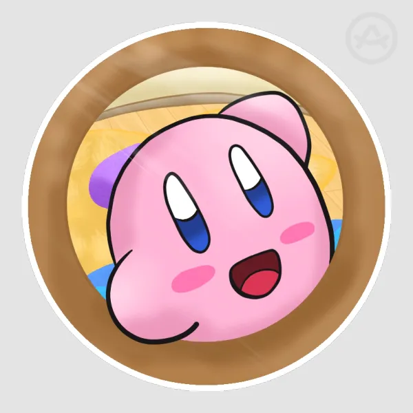 Dream Land Windows - Kirby Sticker