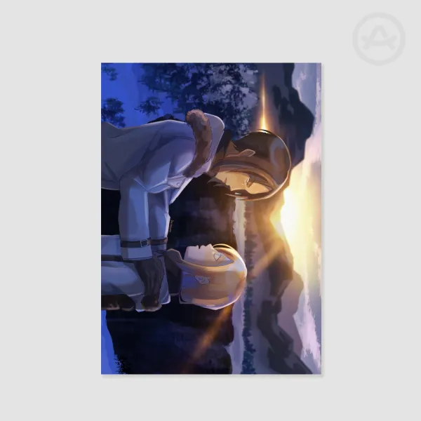 Ymir & Historia Reiss Attack on Titan Print (A5)