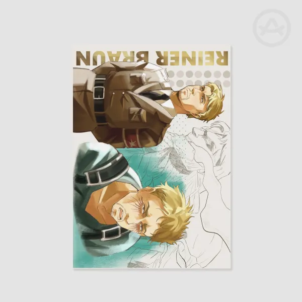 Reiner Braun Attack on Titan Print (A5)