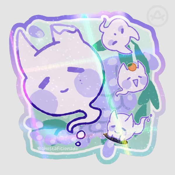 ghostaficionado Sticker