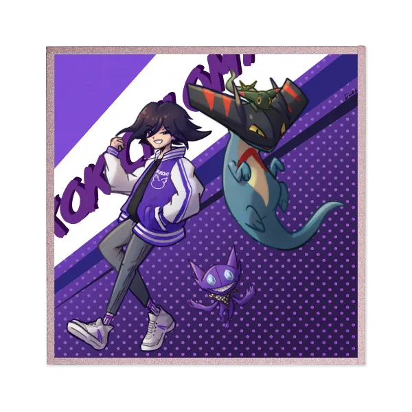 Kokichi Ouma X Drakloak & Sabeleye Art Board