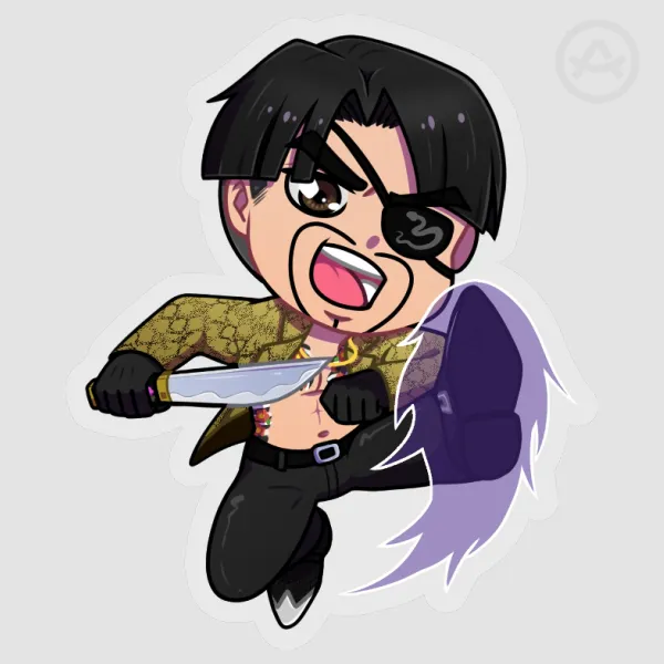 Majima Vinyl Sticker