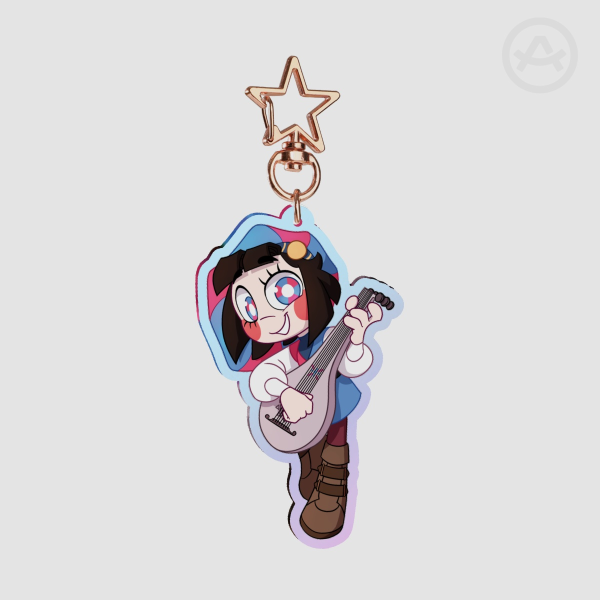 TATC - Pomni Keychain