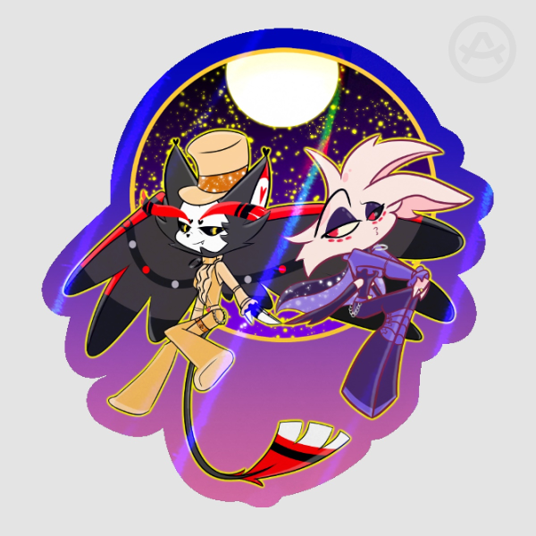 Chibi Glampire HuskerDust Sticker