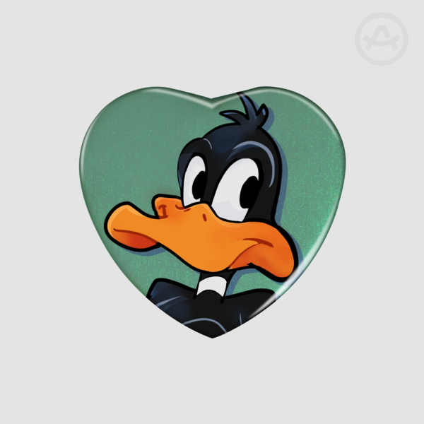 Heart Badge - Daffy