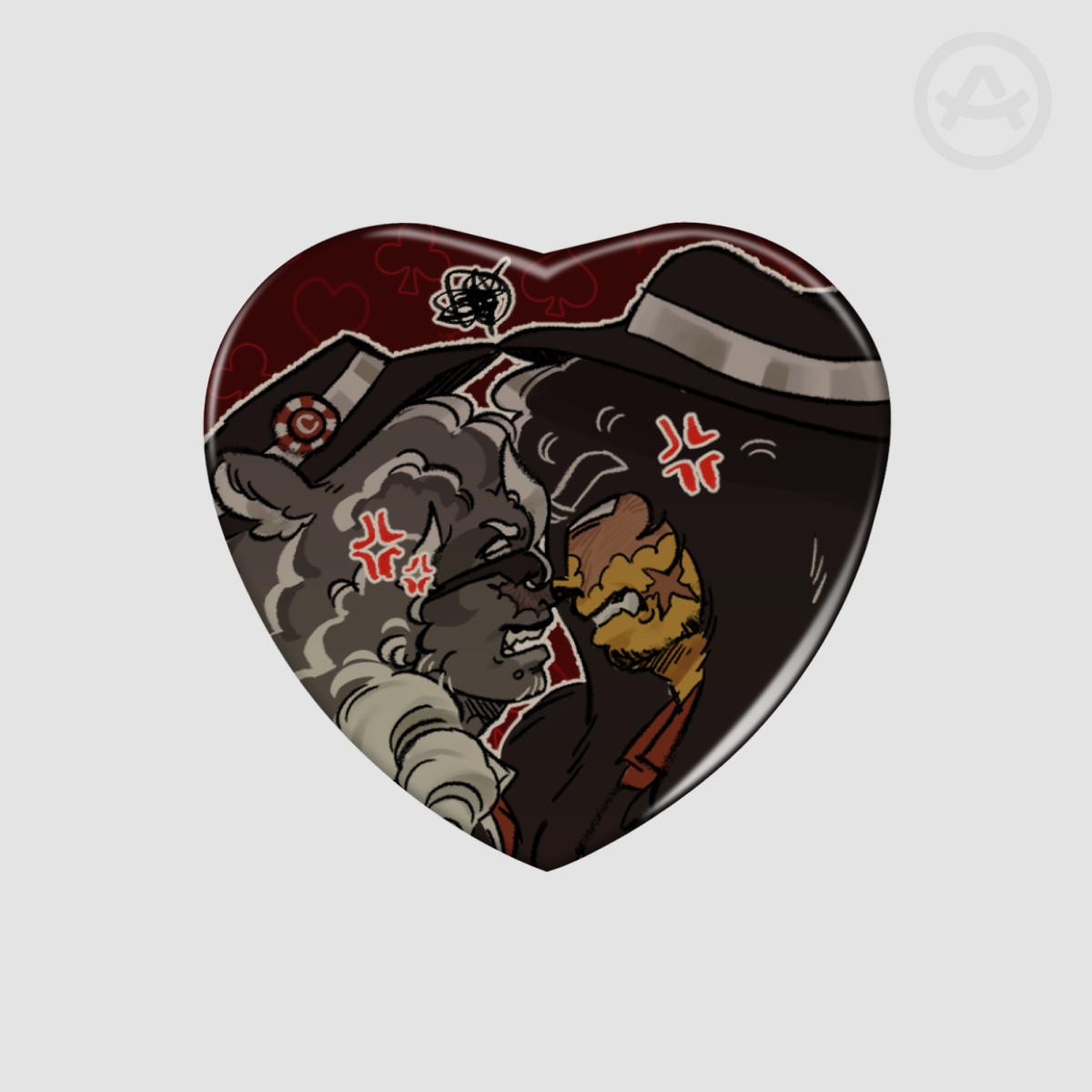 [FORSAKEN] Doublefedora Heart Badges