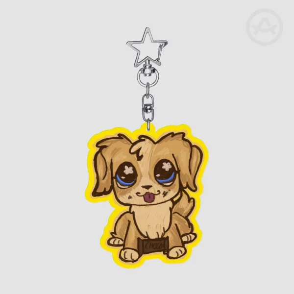 Jack Golder Retriever Keychain!
