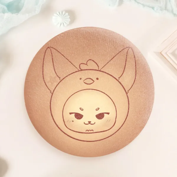 ppulbatu hwangchoon cookie plush pin
