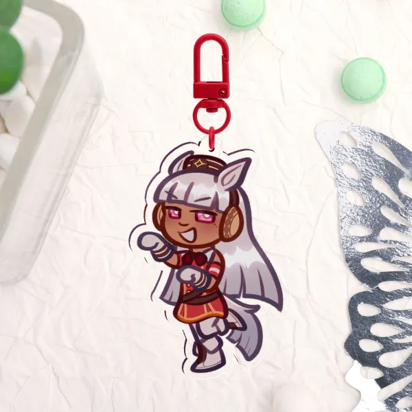 Umamusume | Gold Ship Keychain