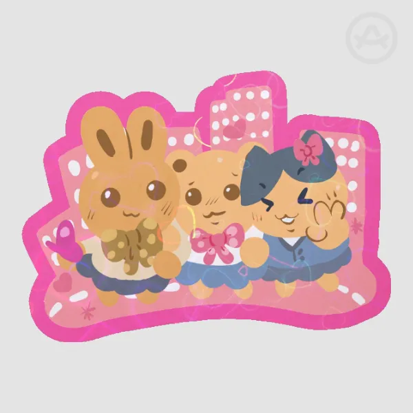 Gal Cuties [Sticker]