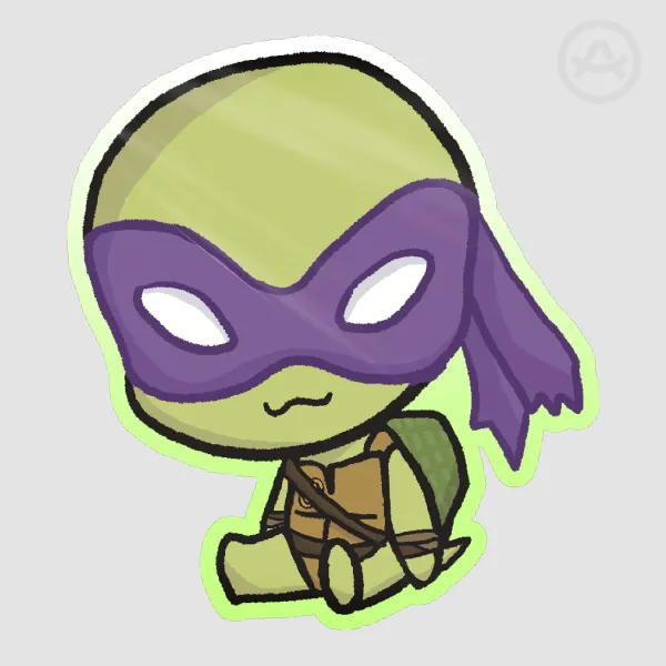 Donnie 2012 TMNT Sticker