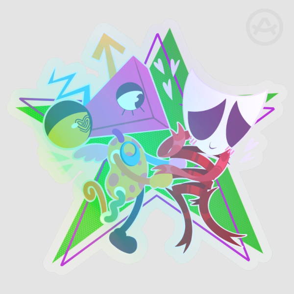 Abstragedy sticker