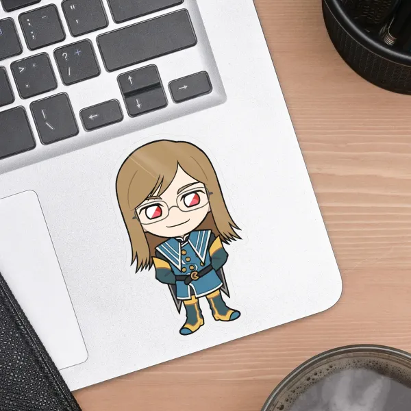 Jade Curtiss Sticker