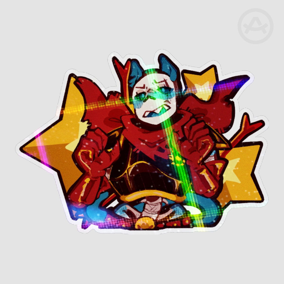 Kitty FellSwap Sans Sticker - UTMV