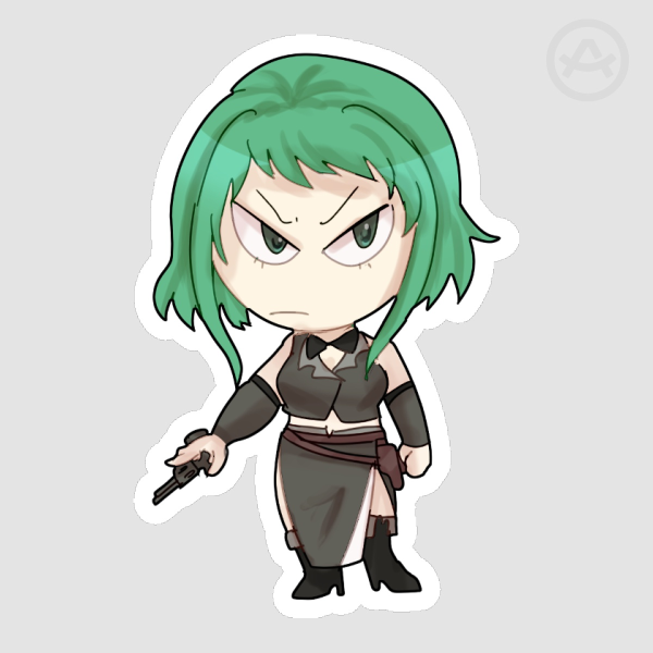 Nemesis [Soft-Touch Sticker]