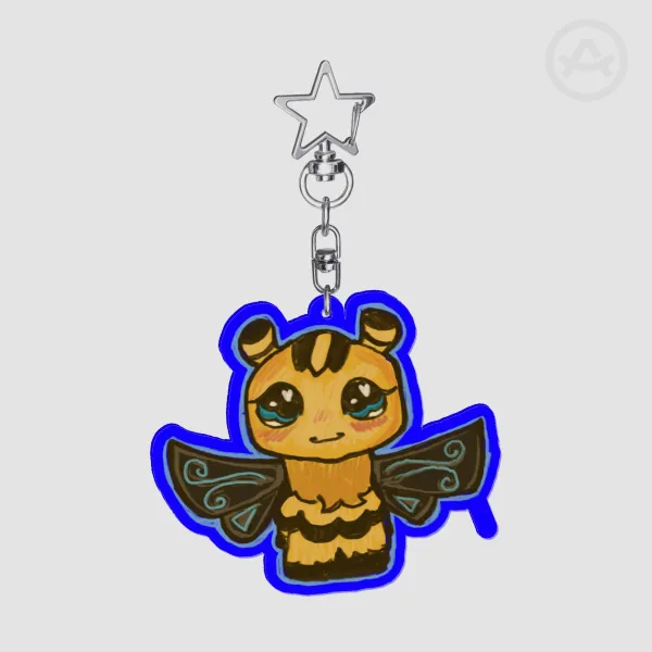 Cas Bee Keychain!