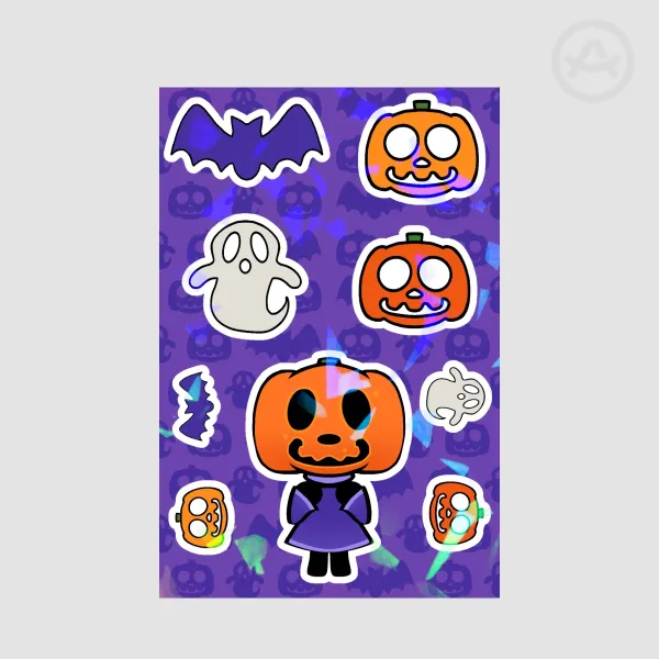 Jack Holo Sticker Sheet