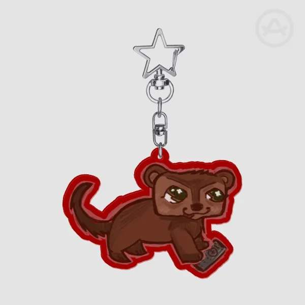 Gabriel Ferret Keychain!