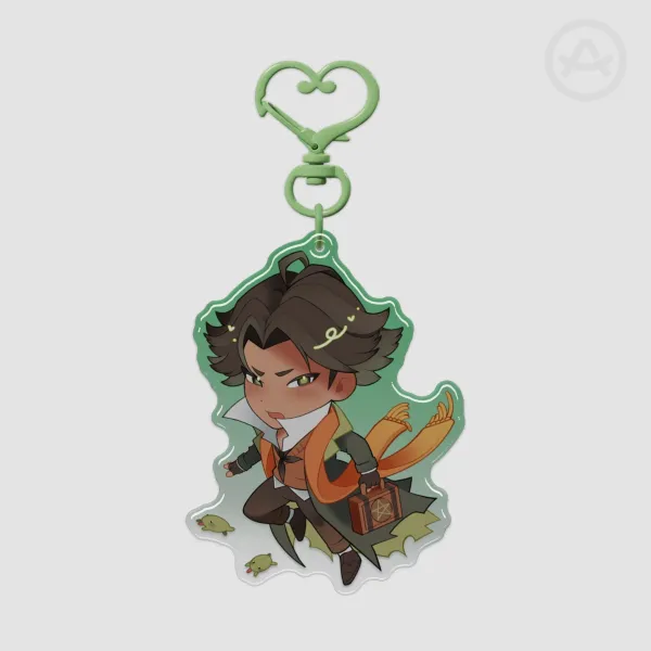 Pocket Deadlock | Epoxy Keychain