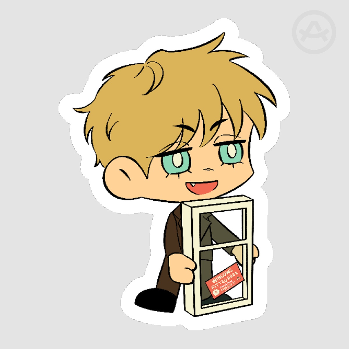 Blur Damon Albarn "Parklife" Sticker