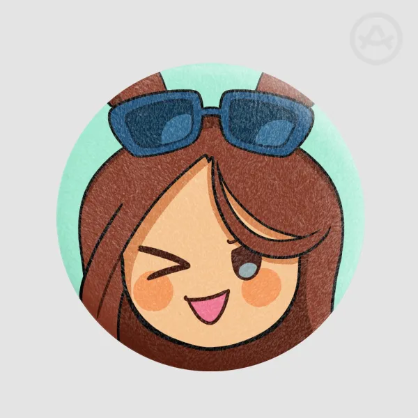 Bunny Hyuna Plush Badge