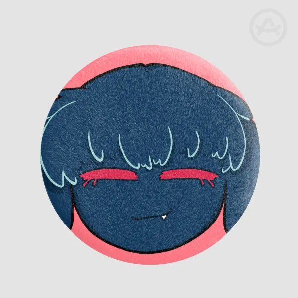 Bunny Ivan Plush Badge