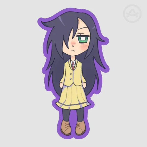 Tomoko Chibi Sticker