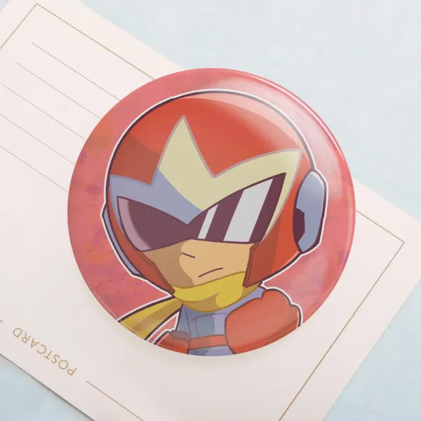 Protoman (Button Pin)