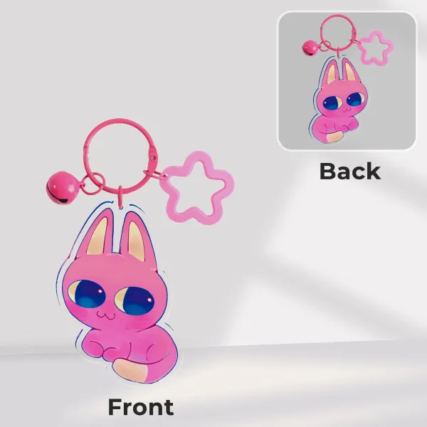 Meowtchi  Acrylic Keychain
