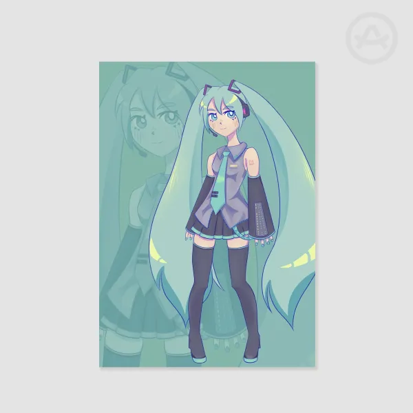 Miku Mini Poster