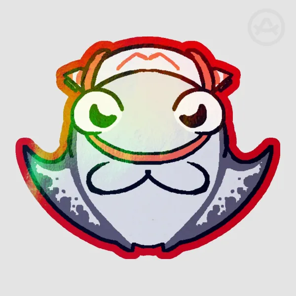 Big Man Gooberling Holo Sticker