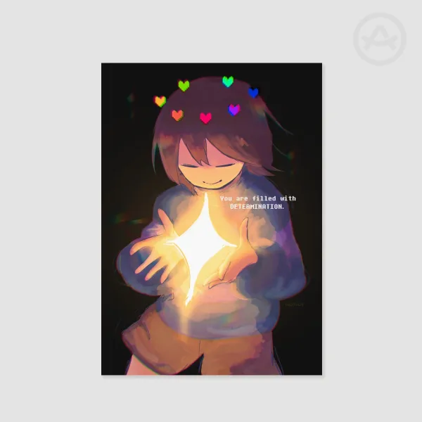 UNDERTALE 11th Anniversary A3 Poster