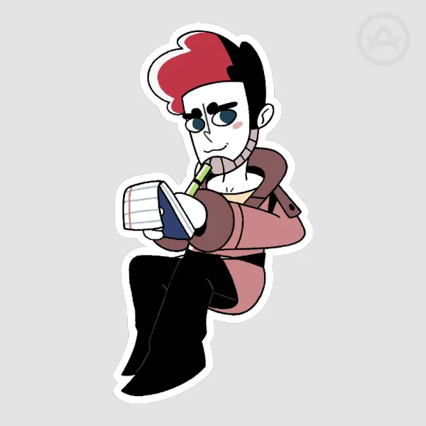 Detective Grimoire Sticker