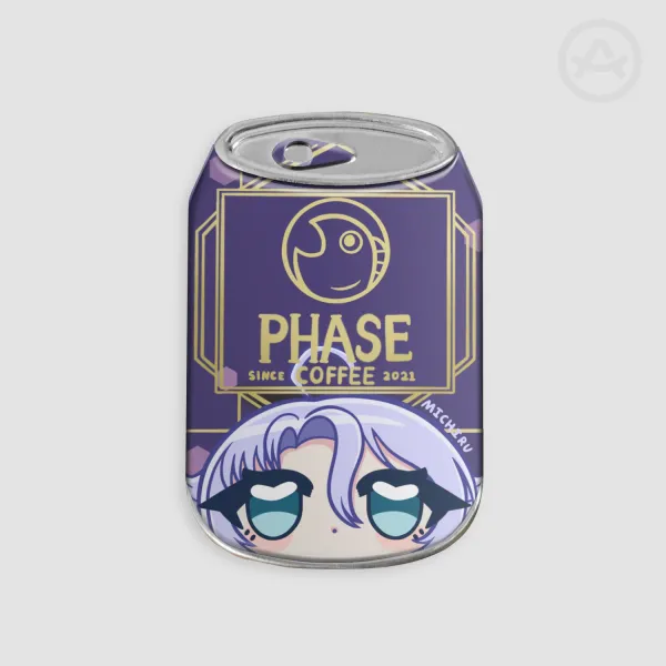Shisui Michiru Phase Connect Coffee Can Badge