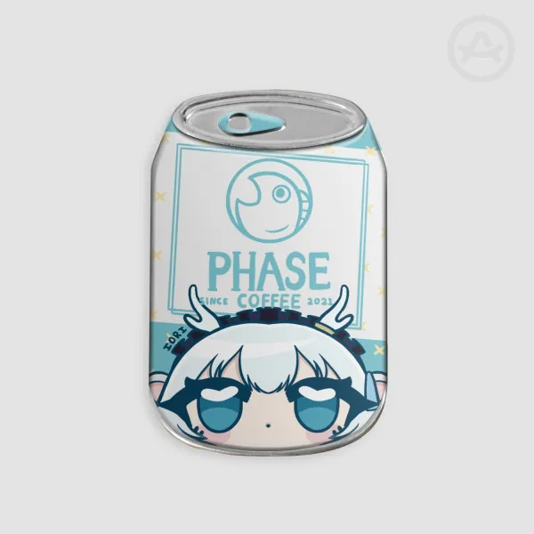Hakushika Iori Phase Connect Coffee Can Badge
