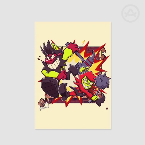Anton Blast Poster