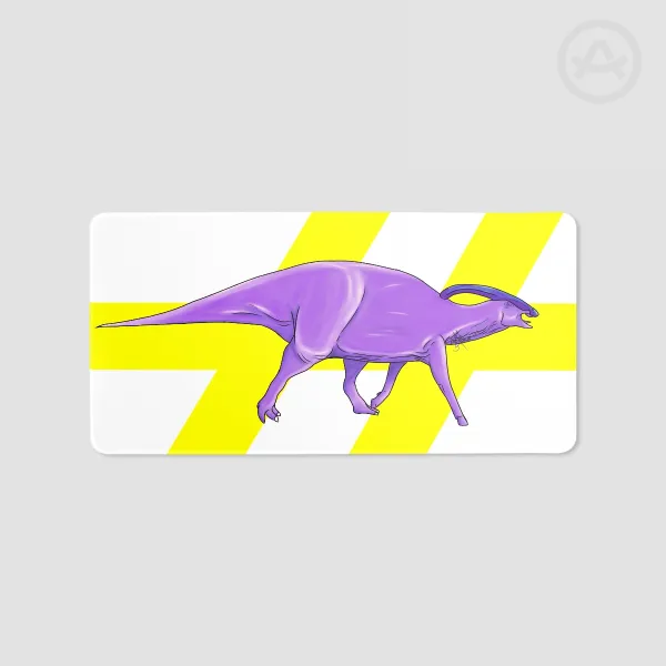 Parasaurolophus Desk Pad