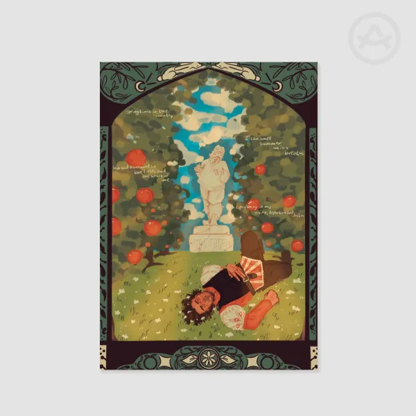 Jamie Drysdale tired Knight Poster