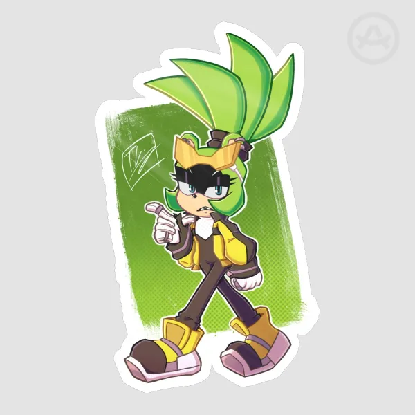 Surge Rider Style Sticker