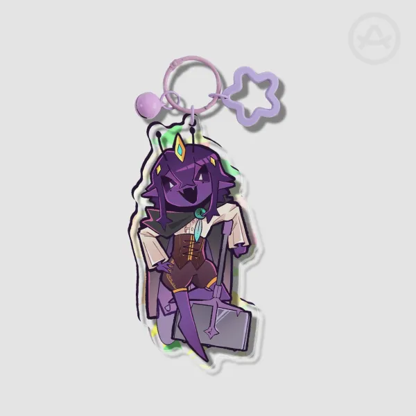 Wemmbu "Broken Glass" Acrylic Keychain