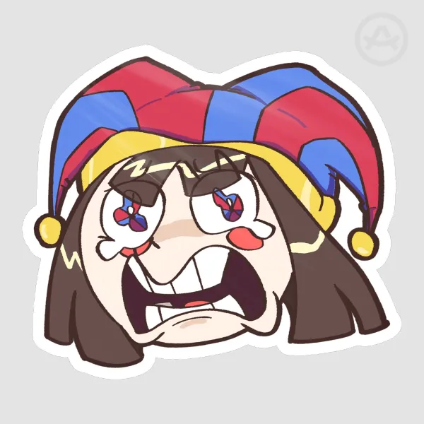 Pomni PAIN Sticker