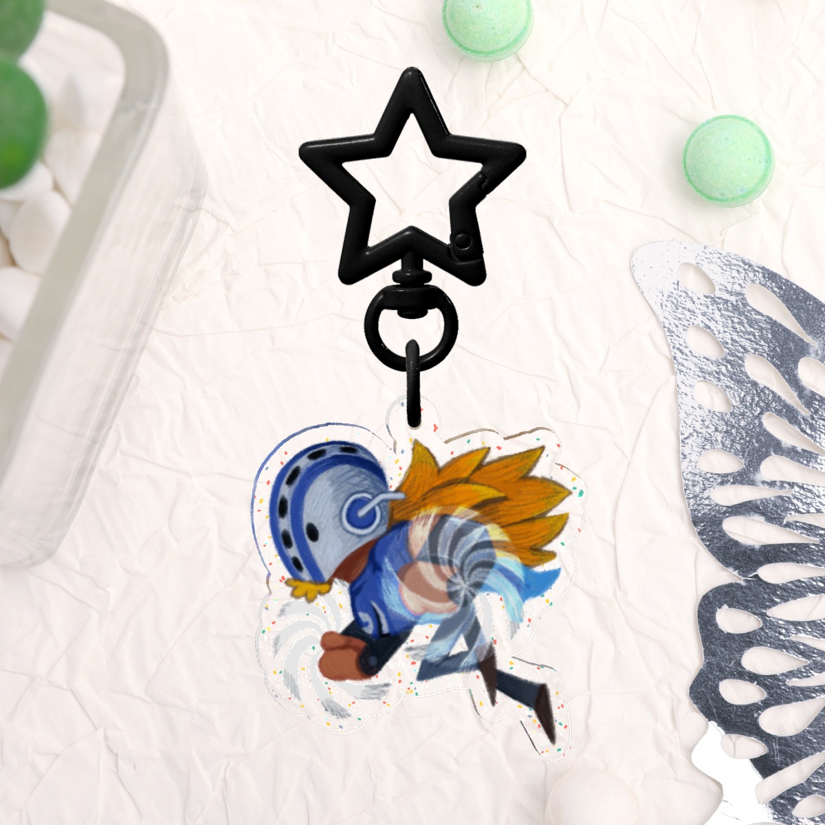 KILLER [ONIGASHIMA]  Glitter Acrylic Keychains