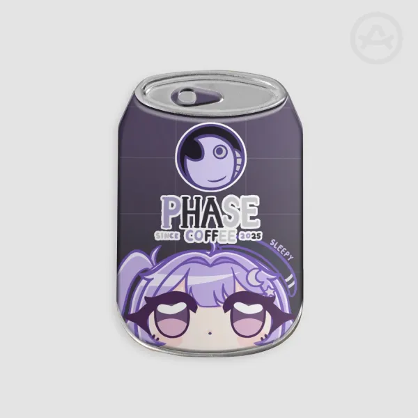 Eepy Sleepy Phase Connect Coffee Can Badge