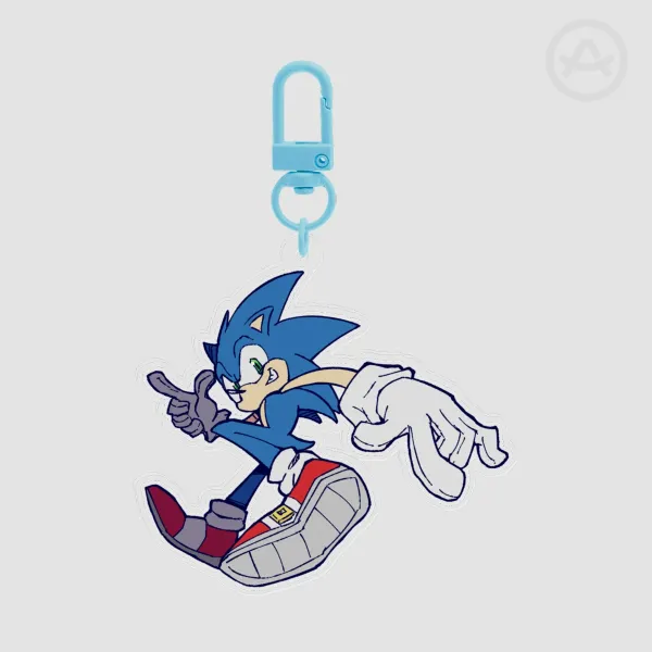 Sonic Keychain