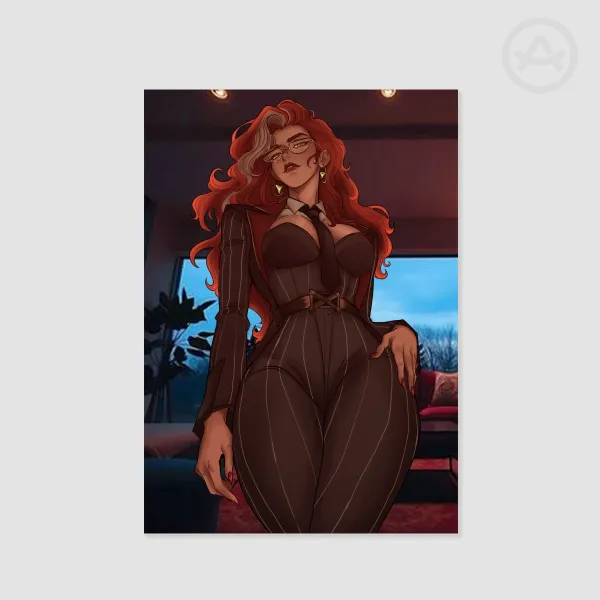 Jean Grey's Long Day art print