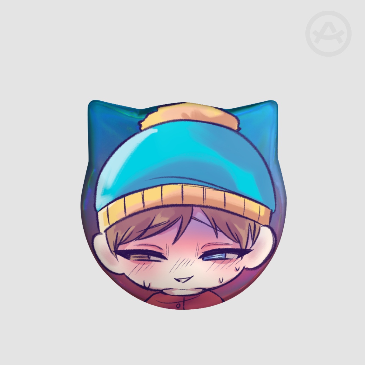 Eric Cartman Cat Badge