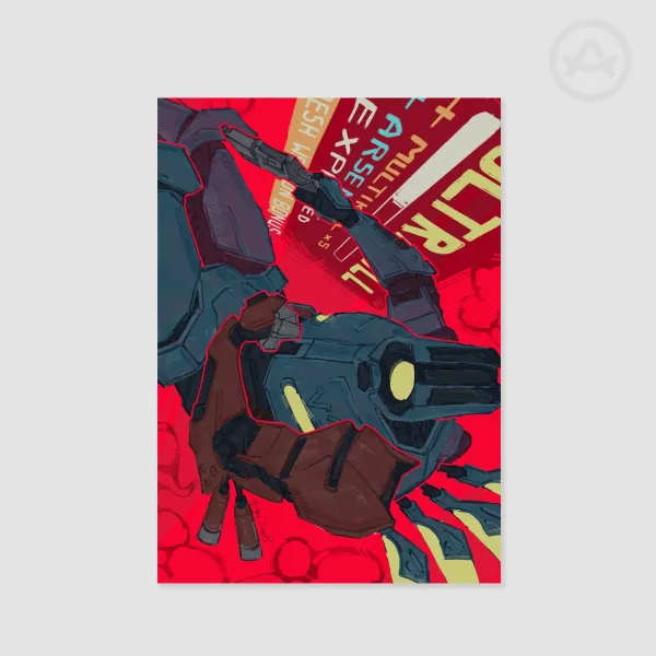 V1 Ultrakill Poster
