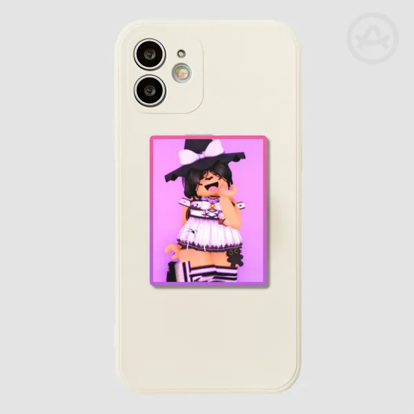 Inqiexvla Halloween Witch Acrylic Airbag Phone Holder